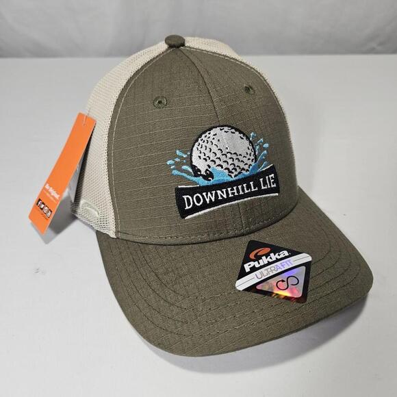 Pukka Hat "Downhill Lie" Golf Hat. Adjustable Snapback - Picture 1 of 5